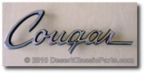 Reproduction Cougar Logo