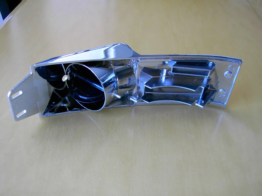 1967 Mustang Left Driver Side AC Vent for Deluxe Interior Includes Knobs - Image 5