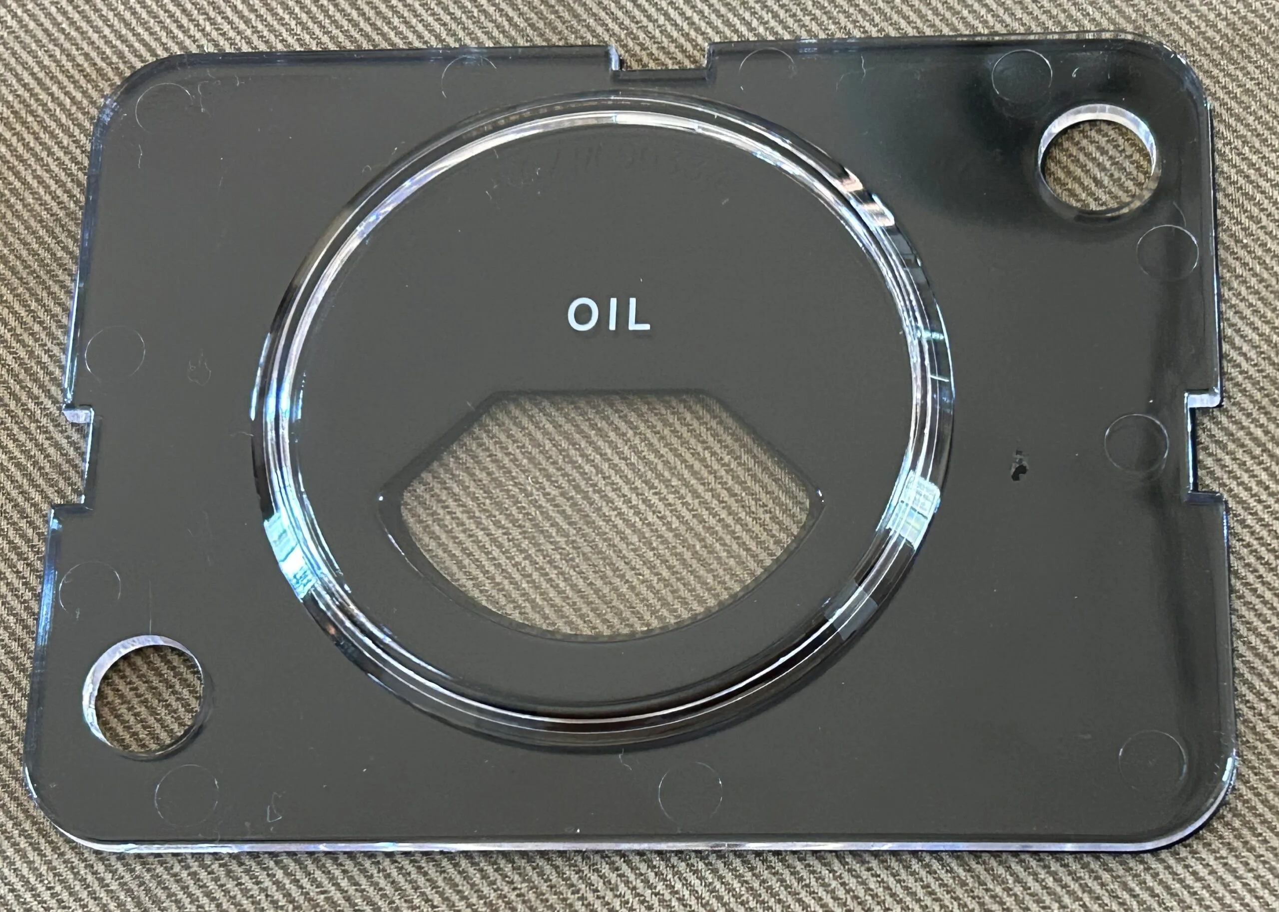 1967 Cougar XR-7 Dash Gauge Lens Kit - Image 8