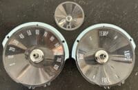 1967 1968 Cougar Standard Dash Gauge Lens Kit
