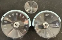 1967 1968 Cougar Standard Dash Gauge Lens Kit